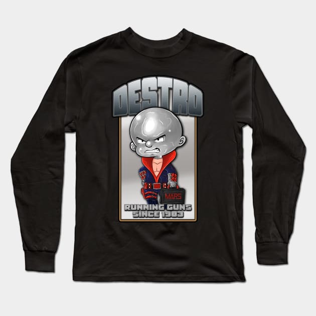 Destro Running Guns Since 1983 Long Sleeve T-Shirt by steviezee